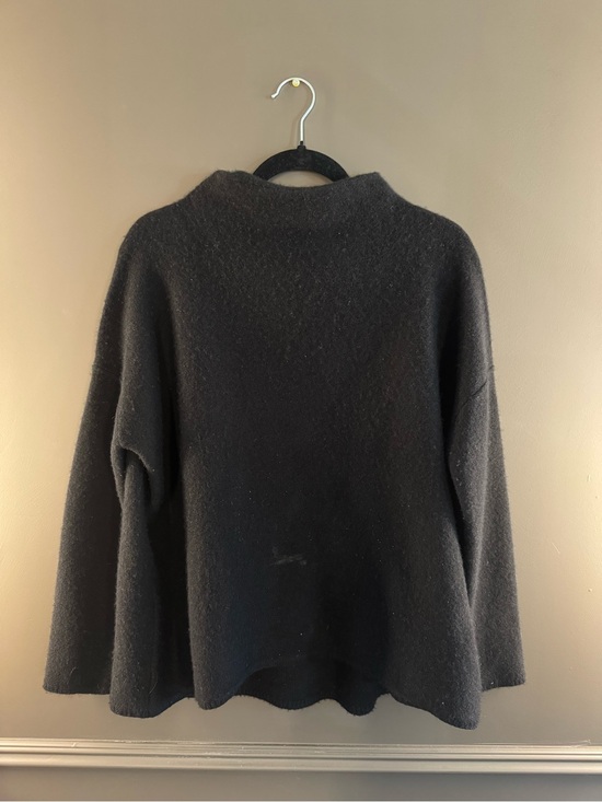 Vince Sweaters - Vince Charcoal Turtleneck Knit Sweater